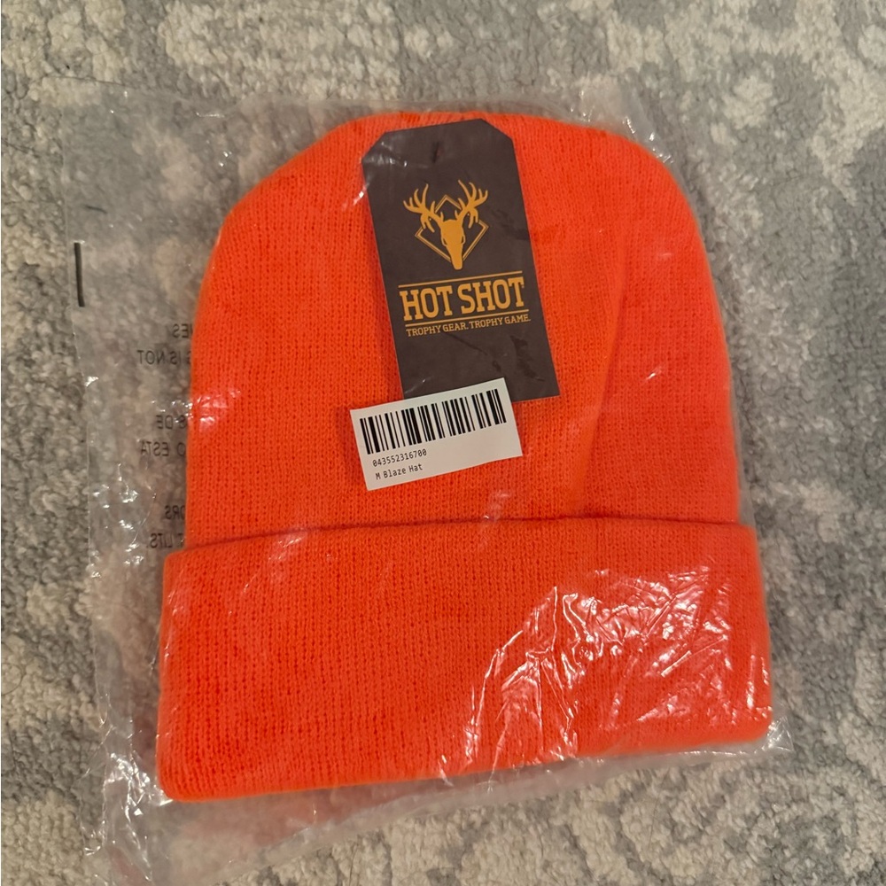 Hot Shot Orange Beanie